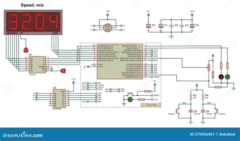 Diagramma schematico di un sistema alzacristallo elettrico con sensore di ostacolo