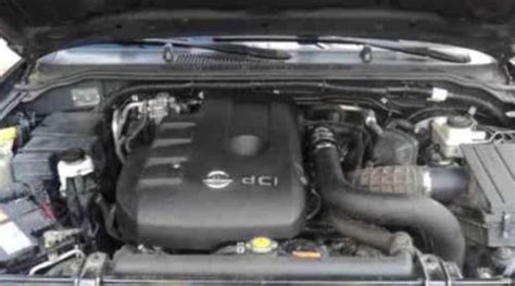Schema del motore Nissan Navara D40 2.5 dCi