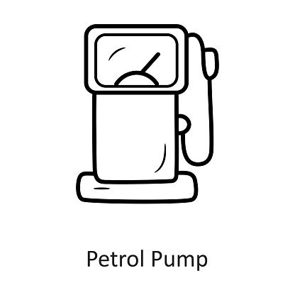 Disegno della prima pompa di benzina di Sylvanus Bowser