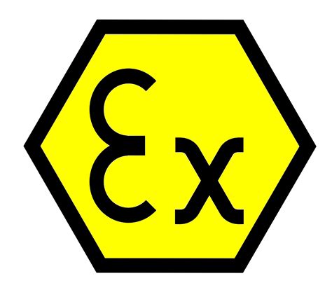 simbolo di certificazione ATEX