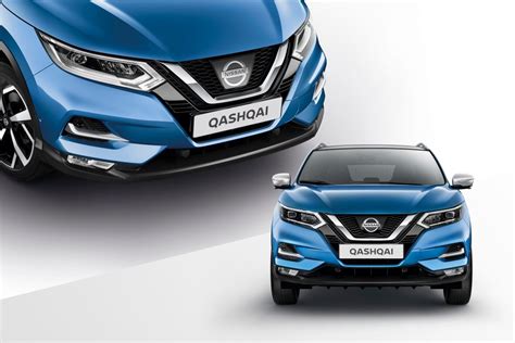 Dettaglio del design frontale della Nissan Qashqai 2008
