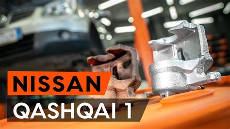 Dettaglio del disco freno e pinza della Nissan Qashqai
