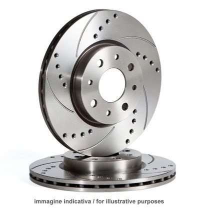 Dischi freno forati sportivi