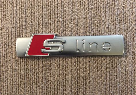 Audi A3 S Line badge