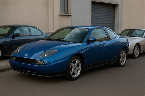 Vista del motore Fiat Coupé Turbo 20V