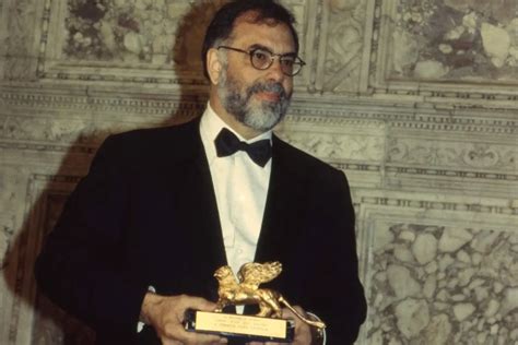 Francis Ford Coppola con il Leone d'Oro alla Carriera