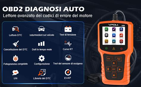 interfaccia di uno strumento di diagnosi OBD-II
