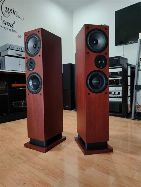 Diffusori ProAc in un salotto elegante