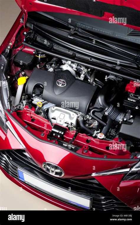 Dettaglio motore ibrido Toyota
