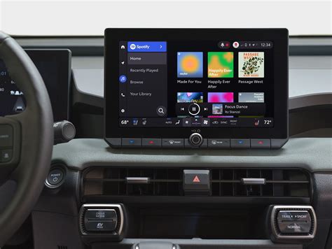 Schermata infotainment Toyota