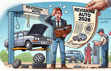 Revisione auto: un'immagine che simboleggia il controllo tecnico di un veicolo