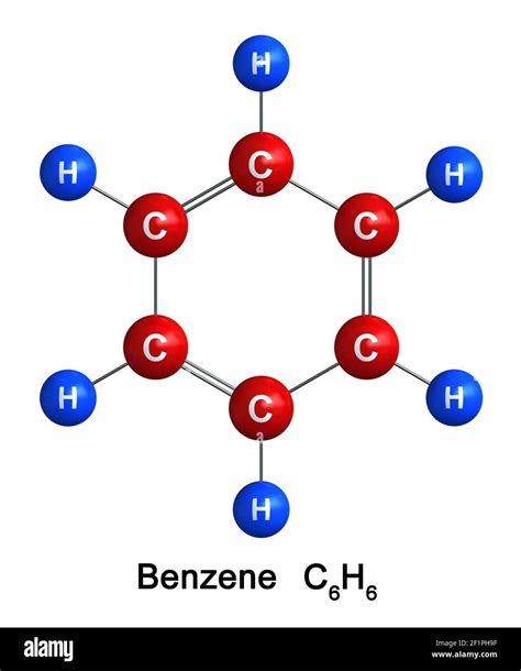 Simbolo chimico del benzene