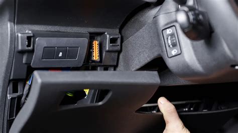Posizione presa OBD2 in un'automobile