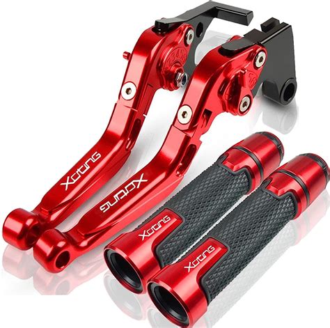 Manubrio da motocross con leve frizione e freno personalizzate