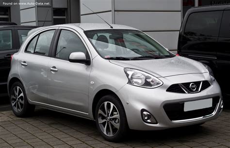 Nissan Micra K13 grigia in primo piano