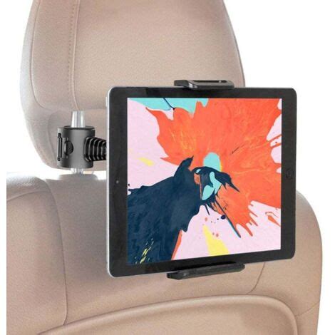 Supporto tablet universale installato su poggiatesta