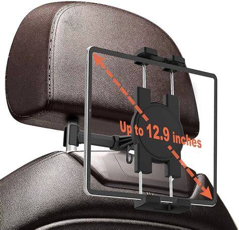 Schema di montaggio del supporto tablet su poggiatesta