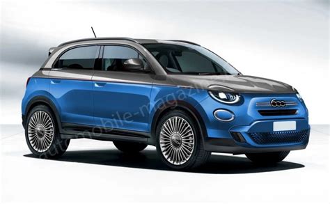 Nuova Fiat 600 in configurazione crossover