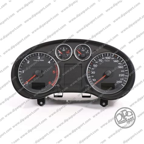 Differenze tra quadri strumenti Audi A3 8P con e senza FIS