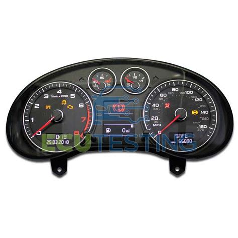 Componenti interni del quadro strumenti Audi A3 8P