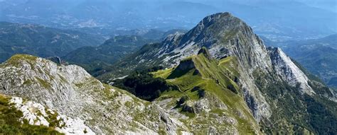 Panoramica delle Alpi Apuane