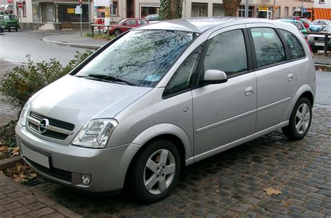 Opel Meriva A silhouette