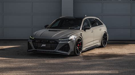 Audi RS 6 ABT special edition with aerodynamic carbon fiber parts