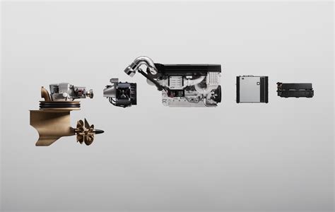 Diagramma di funzionamento del sistema Volvo Penta IPS