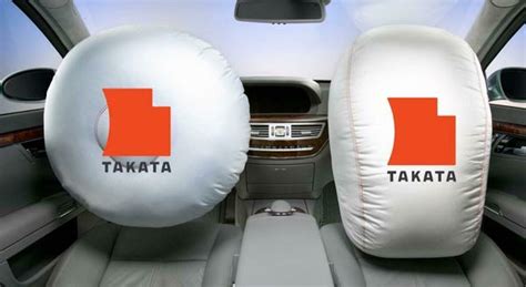 Diagramma che illustra i richiami airbag Takata