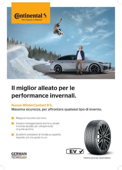 Schema comparativo modelli pneumatici Continental