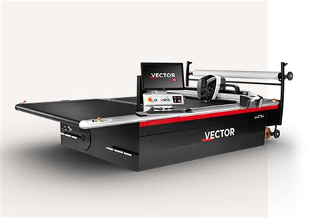Immagine di un sistema di taglio automatico Lectra Vector in azione