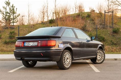 Audi Coupé Quattro in movimento