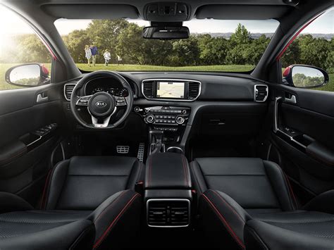 Interni di una Kia Sportage
