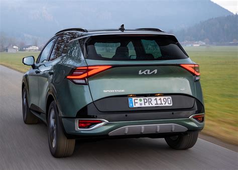 Dettaglio posteriore Kia Sportage con luci a LED