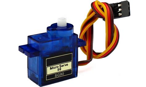 Servomotore SG90 con sensore HC-SR04