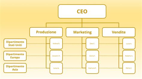 Diagramma della struttura organizzativa di ZC Rubber Group