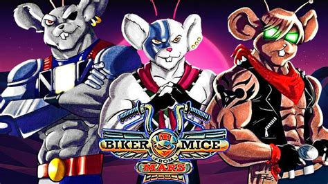 I Biker Mice da Marte in azione