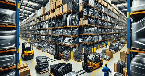 Car parts warehouse