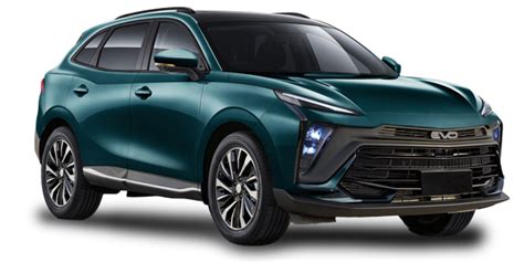 Gamma di SUV EVO in esposizione