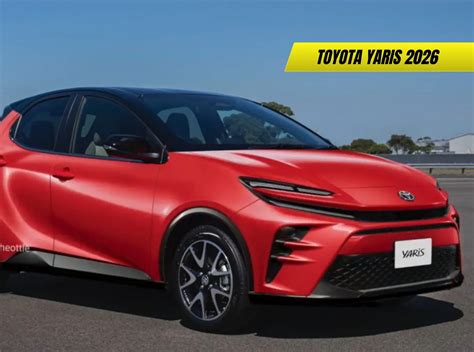 Toyota Yaris Model Year 2026 in azione