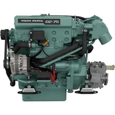 Motore diesel marino Volvo Penta D6 in mostra