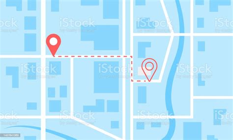 Mappa con un punto di localizzazione GPS su un'auto