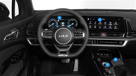 Interni di una Kia Sportage