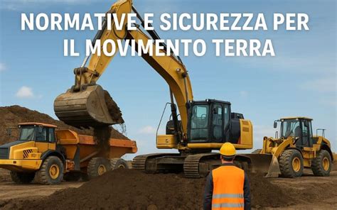 Macchina movimento terra in azione