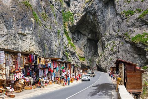 Immagine delle Gole di Bicaz in Romania