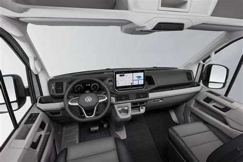 Dettaglio delle funzionalità interne del Volkswagen Crafter