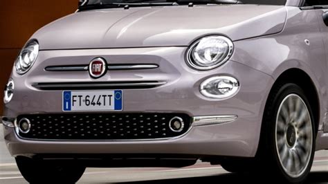 Tavolozza colori Fiat 500 ispirata all'Italia