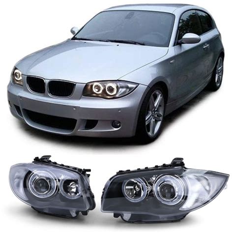 BMW Serie 1 E81 con fari Angel Eyes a LED