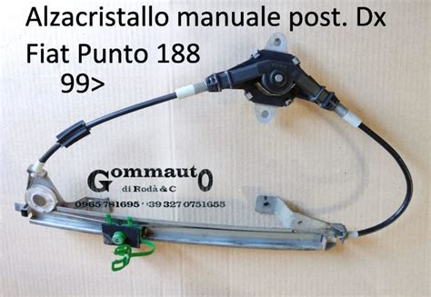 Meccanismo alzacristallo manuale Fiat 600