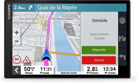 Mappa del navigatore Opel Corsa con informazioni sul traffico